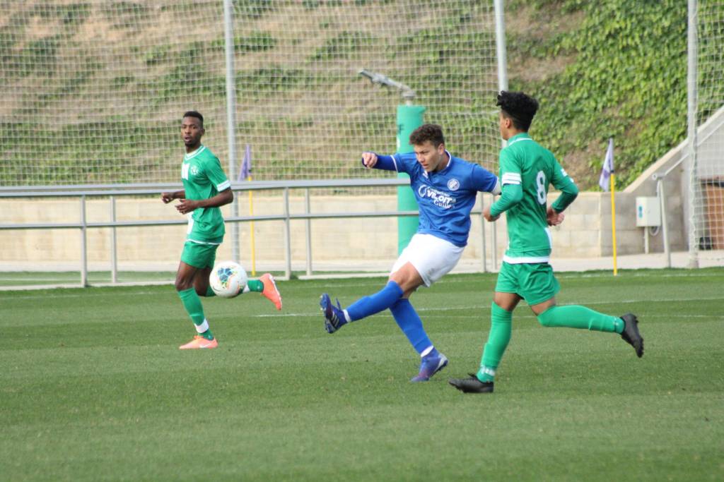 Derrota del Xerez DFC B frente al combinado de Arabia Saudí en el amistoso de Salou (2-0)