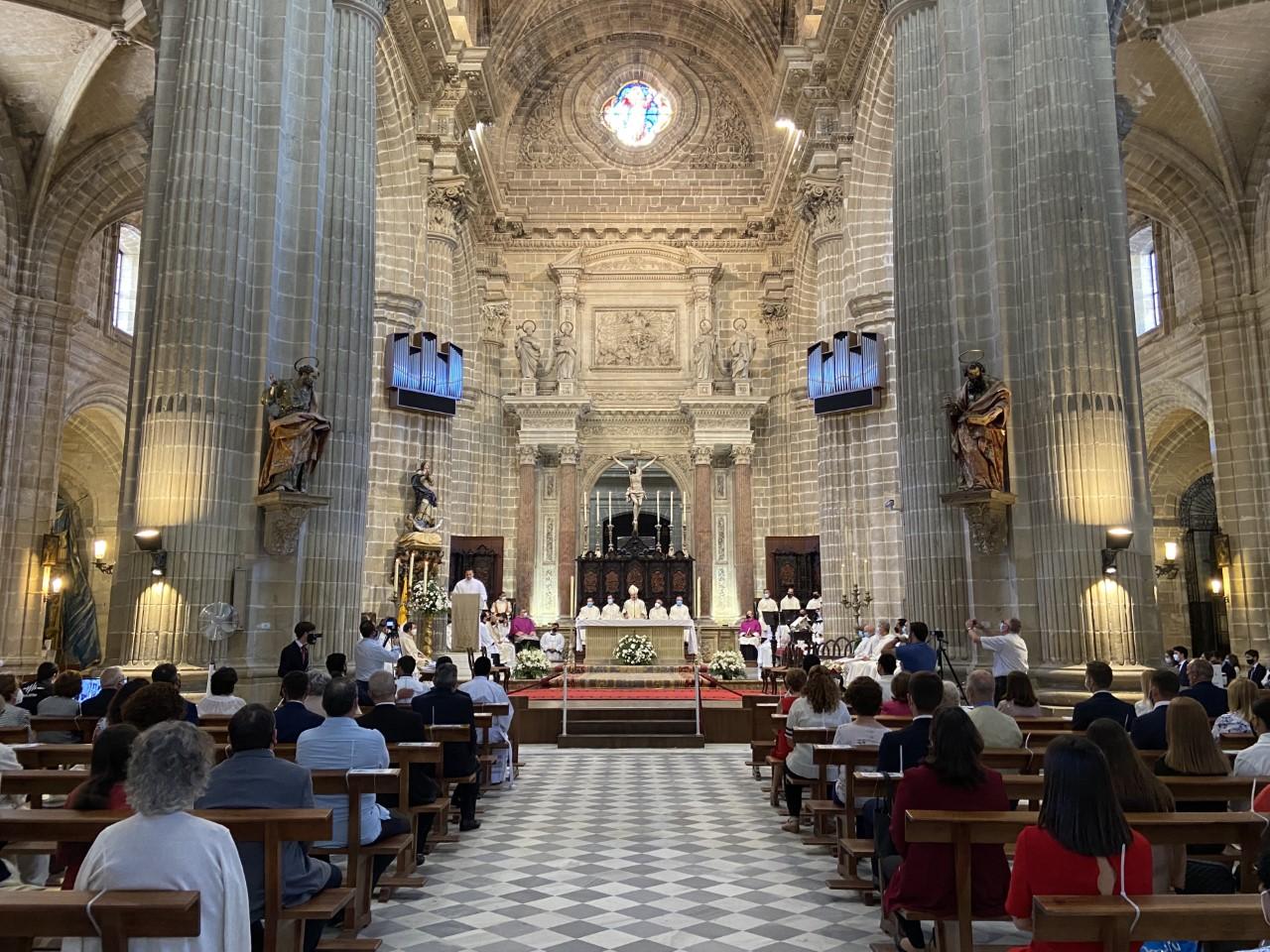 Celebración de la Inmaculada en la Catedral de Jerez