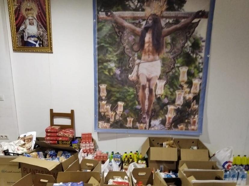 Una tonelada de ayuda, de la Bolsa de Caridad 'Virgen del Valle'