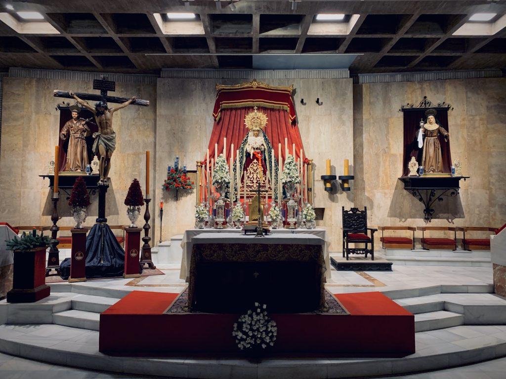 Cultos de diciembre en Capuchinos, a la Virgen de la O
