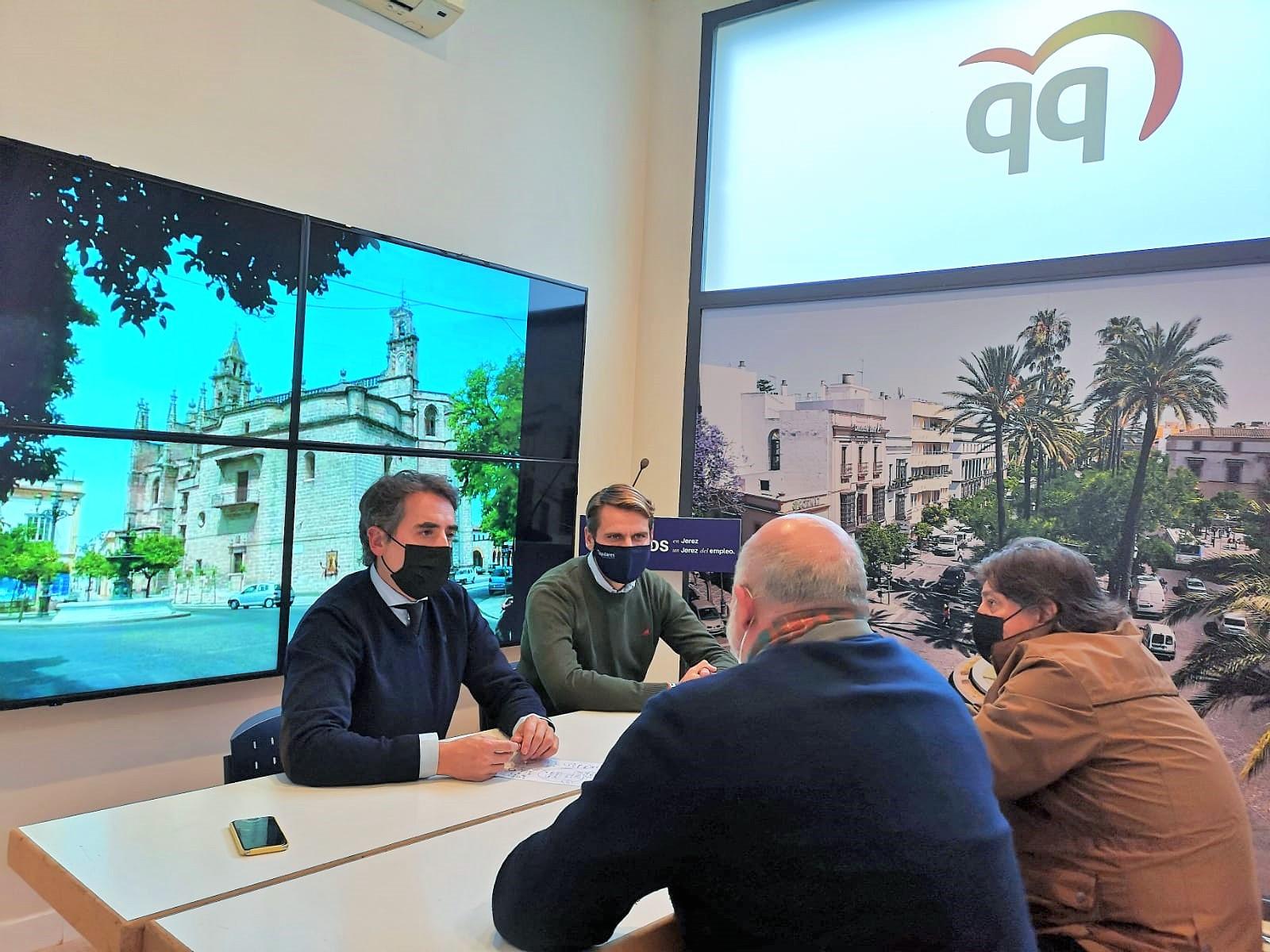 El PP de Jerez apoya la declaración de interés cultural de las calles Cantarería y Nueva