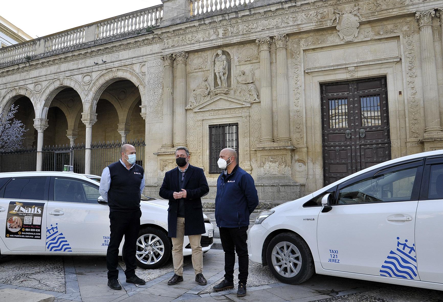 Nueva identidad corporativa del servicio de taxi en Jerez