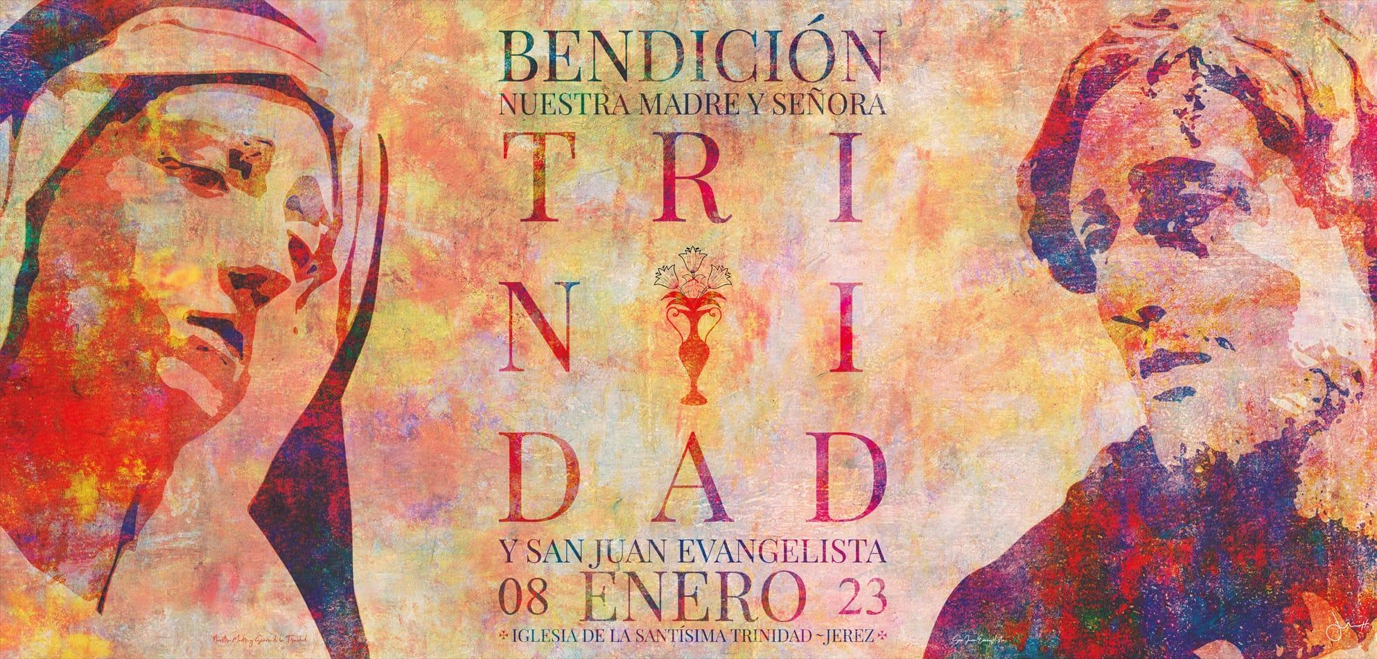 Programa de actos para la bendición de Nuestra Madre y Señora de la Trinidad