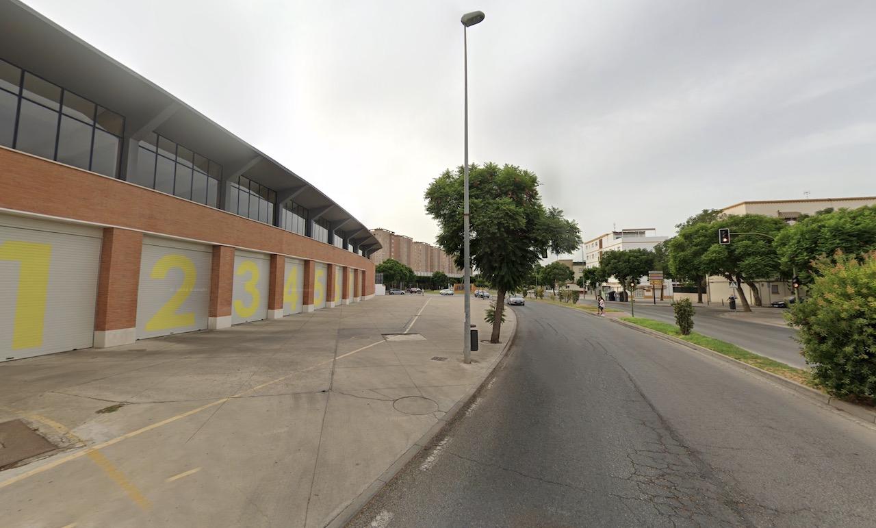 La avenida Martín Ferrador, cortada al tráfico este domingo por la Carrera Infantil Bomberos de Jerez