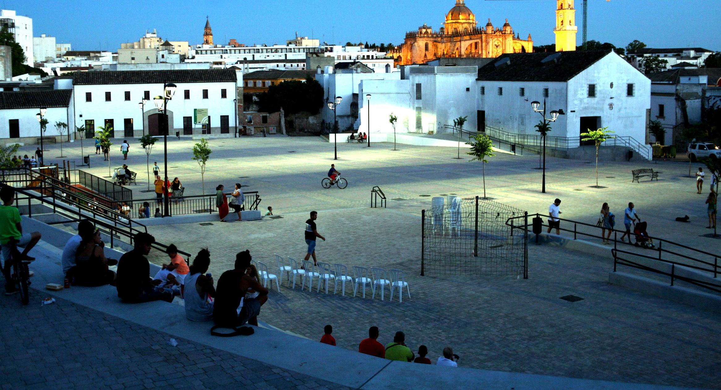 La Plaza Belén de Jerez contará con espacios de sombra, zonas verdes y arbolado