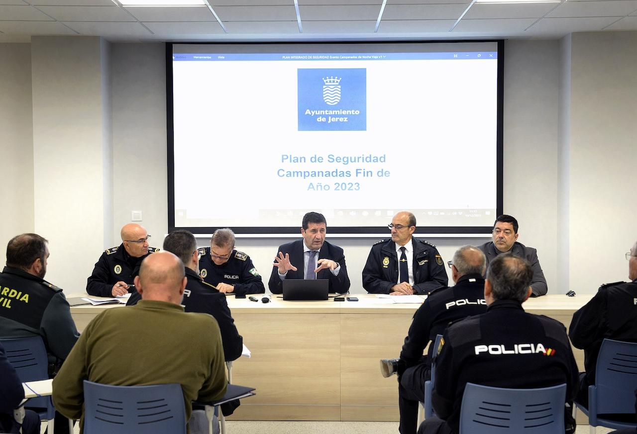 La retransmisión de las Campanadas desde Jerez a toda Andalucía contará con un dispositivo específico de seguridad