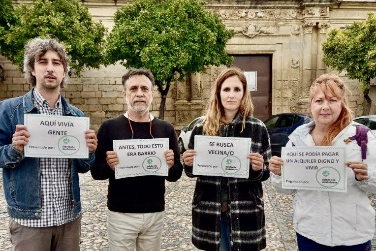 Adelante Andalucía acusa a García-Pelayo de no apostar por la vivienda pública en el centro de Jerez