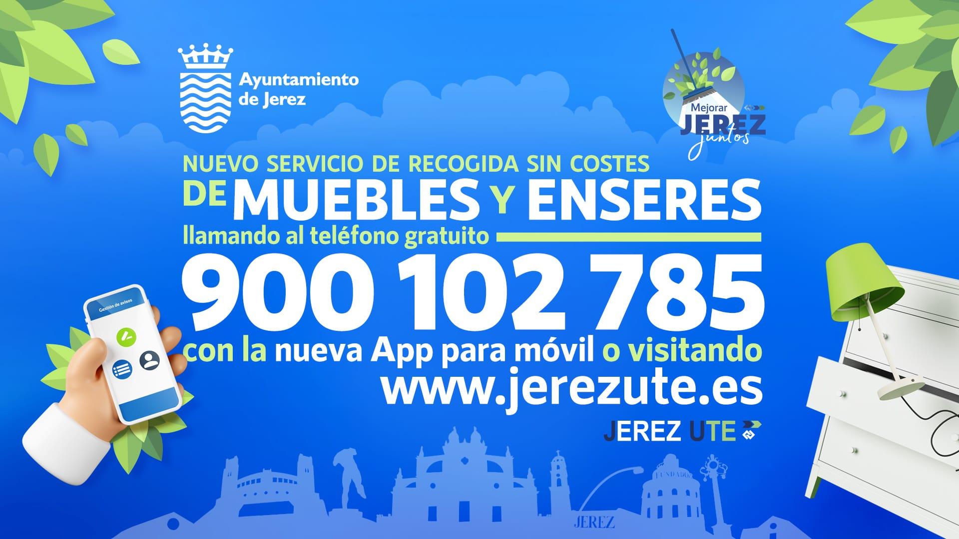 Jerez contará con un nuevo servicio de recogida programada de enseres a partir de enero