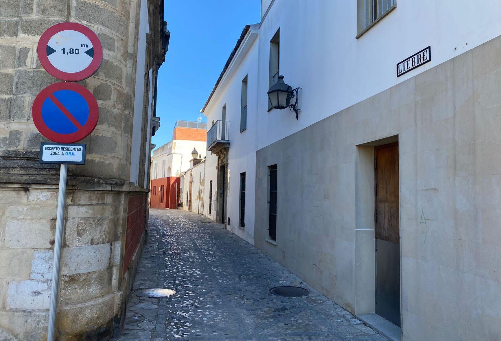 La calle Liebre de Jerez cambiará de sentido