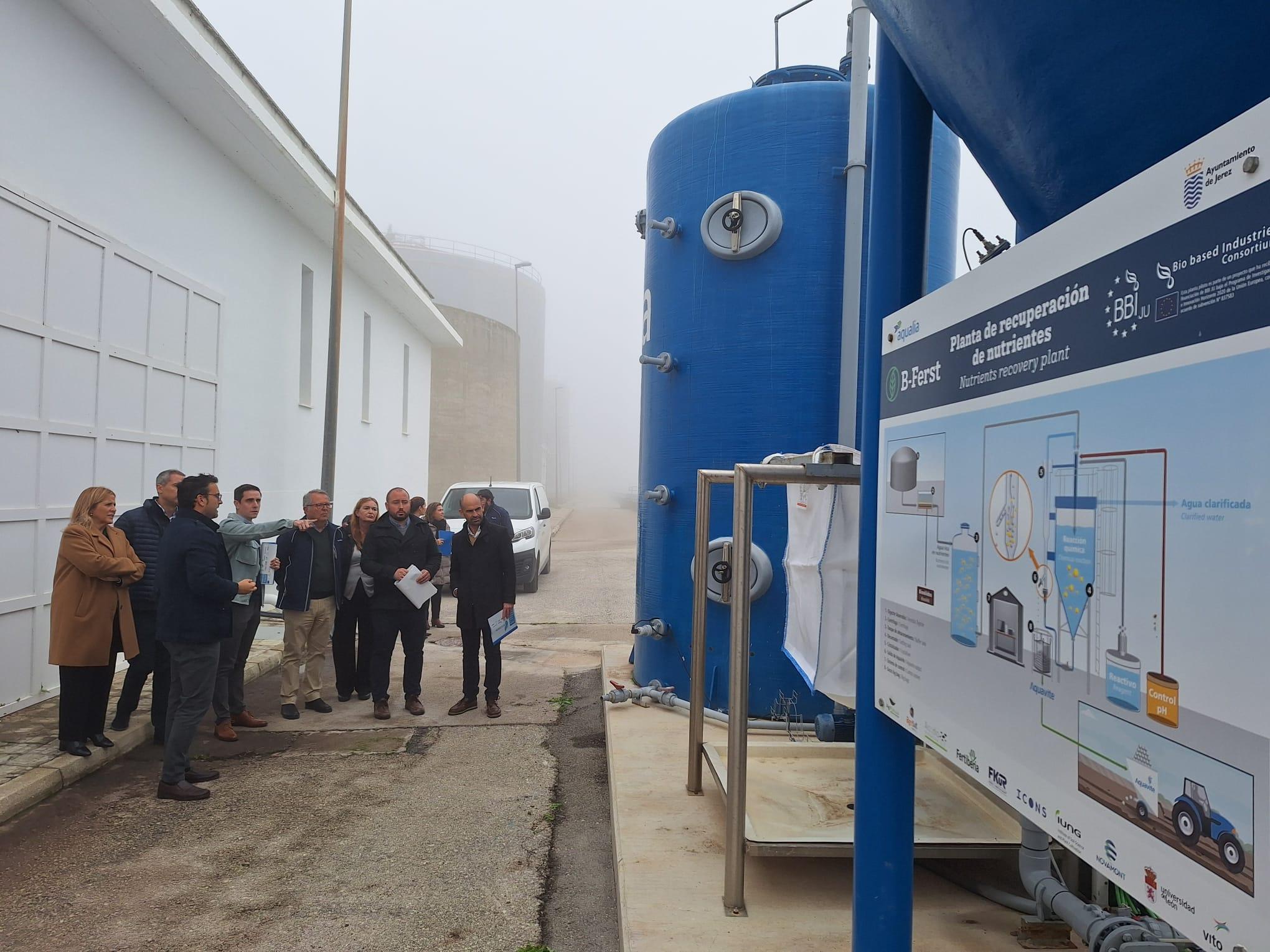 Jerez lidera en El Portal un proyecto de innovación para obtener hidrógeno verde a partir de agua regenerada y energía solar
