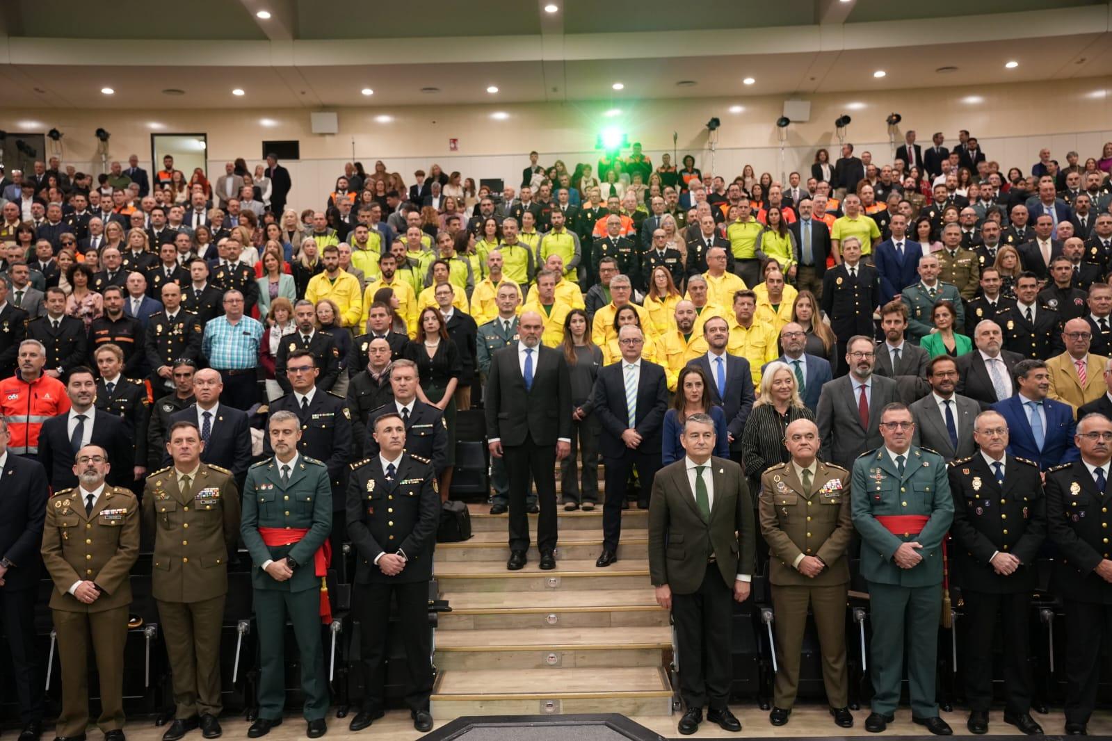 El Gobierno andaluz hace entrega de las Medallas al Mérito de Protección Civil en la comunidad
