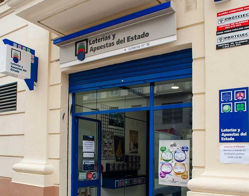 Un tercer premio de la Lotería de Navidad 2025 cae en la administración El Paraíso de Jerez