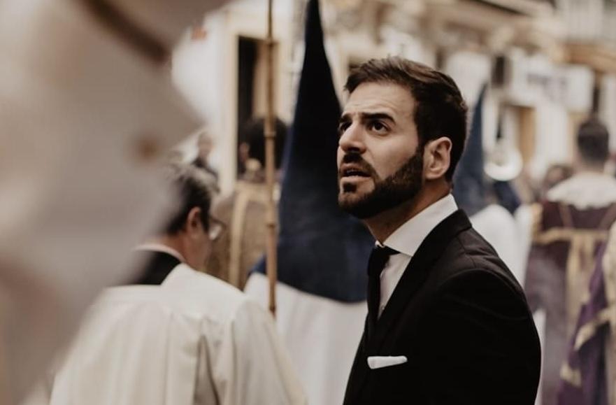 Paco Monje, capataz del Santo Entierro