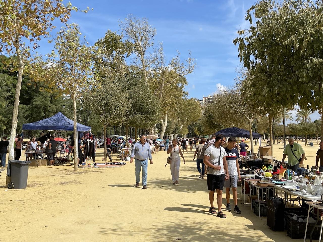 Nueva suspensión del Rastro de Jerez por la previsión de lluvias