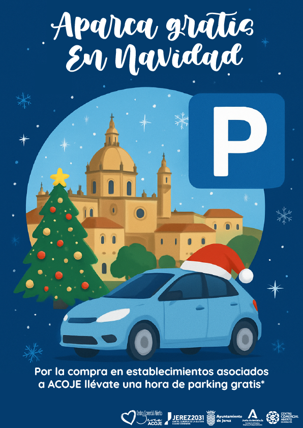 Acoje lanza una campaña navideña con una hora de parking gratuito para impulsar las compras en el centro