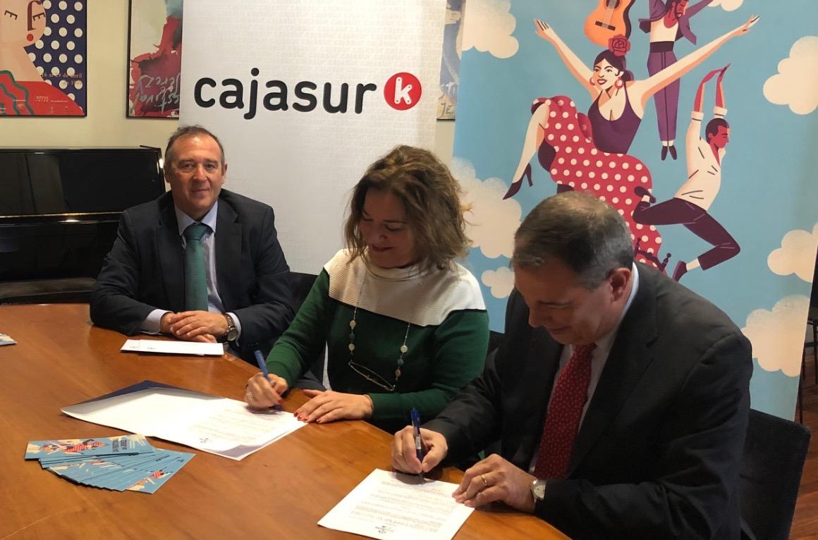 CajaSur renueva su convenio de colaboración con el Festival de Jerez