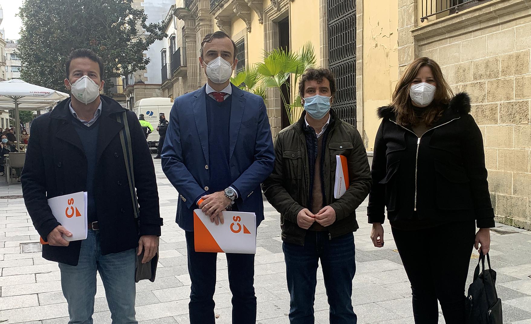 Ciudadanos celebra la adhesión del Ayuntamiento de Jerez para cesar a los cargos públicos que se vacunen "por enchufe"