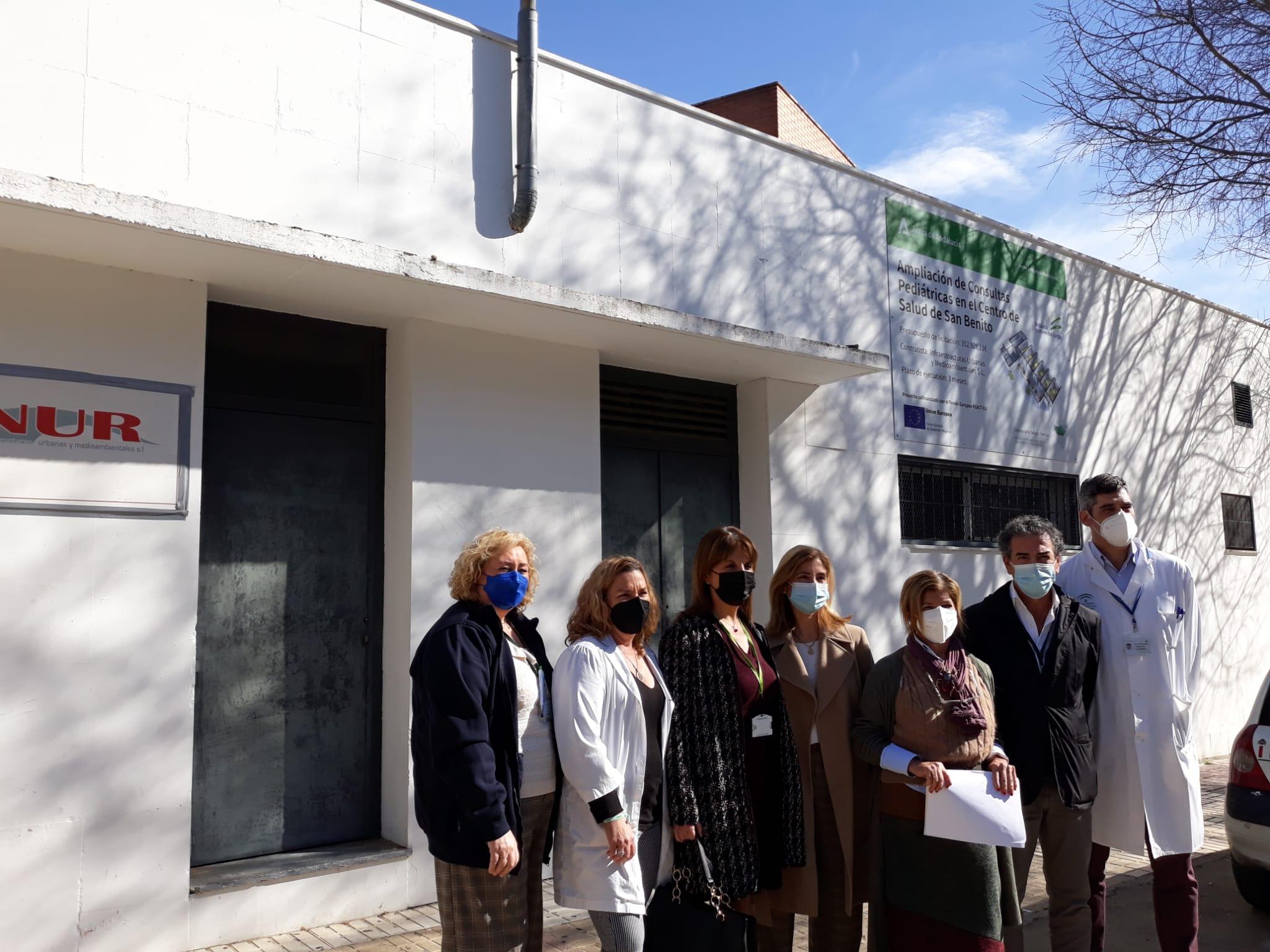Comienzan las obras de ampliación del Centro de Salud de San Benito en Jerez
