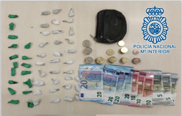 Cinco detenidos en Jerez por vender cocaína y heroína en la calle, todos con antecedentes