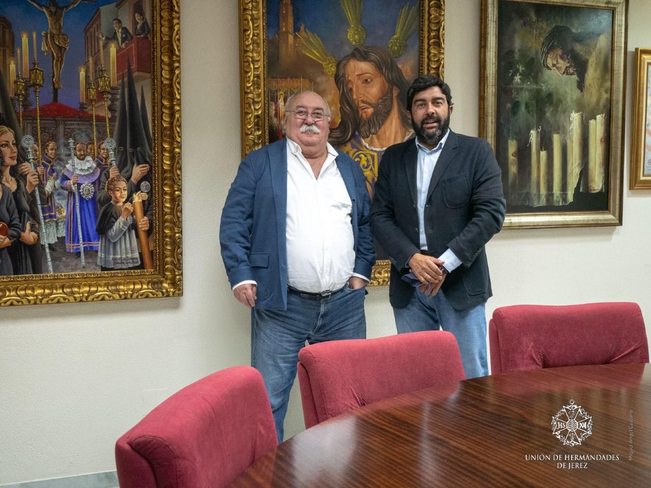 La Unión de Hermandades firma un acuerdo de colaboración con la empresa Matos Publicidad