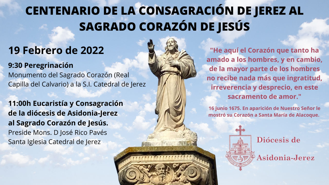 Consagración de la diócesis al Sagrado Corazón de Jesús