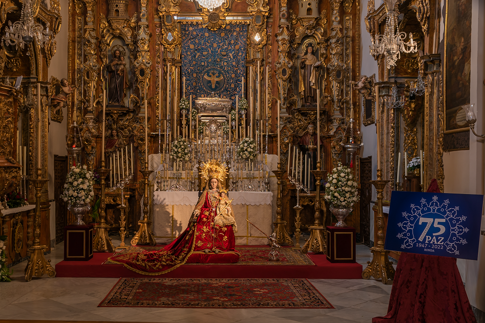 Ronda: 75 aniversario de la Coronación de la Virgen de la Paz