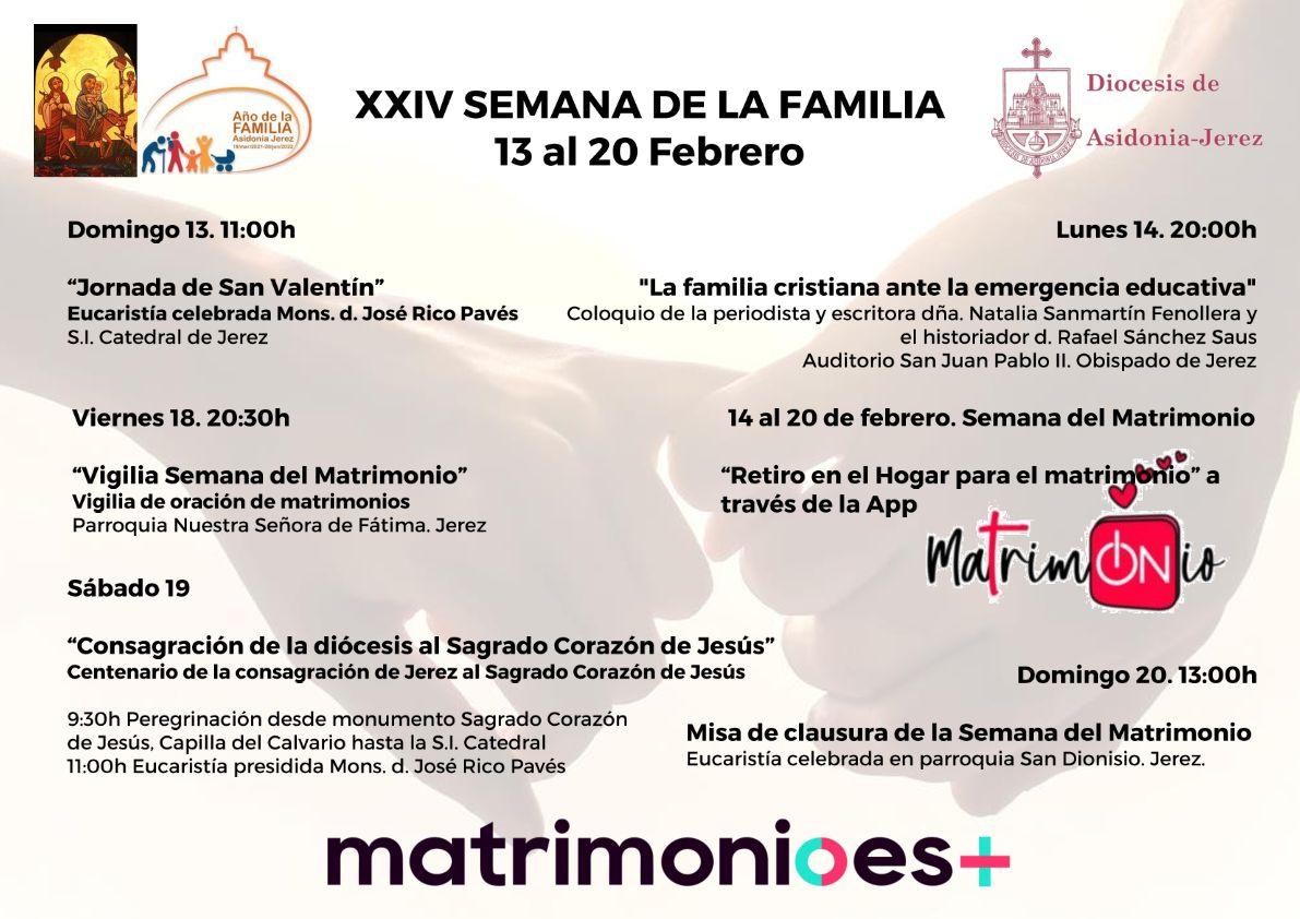 Del 13 al 20, 'Semana del Matrimonio'