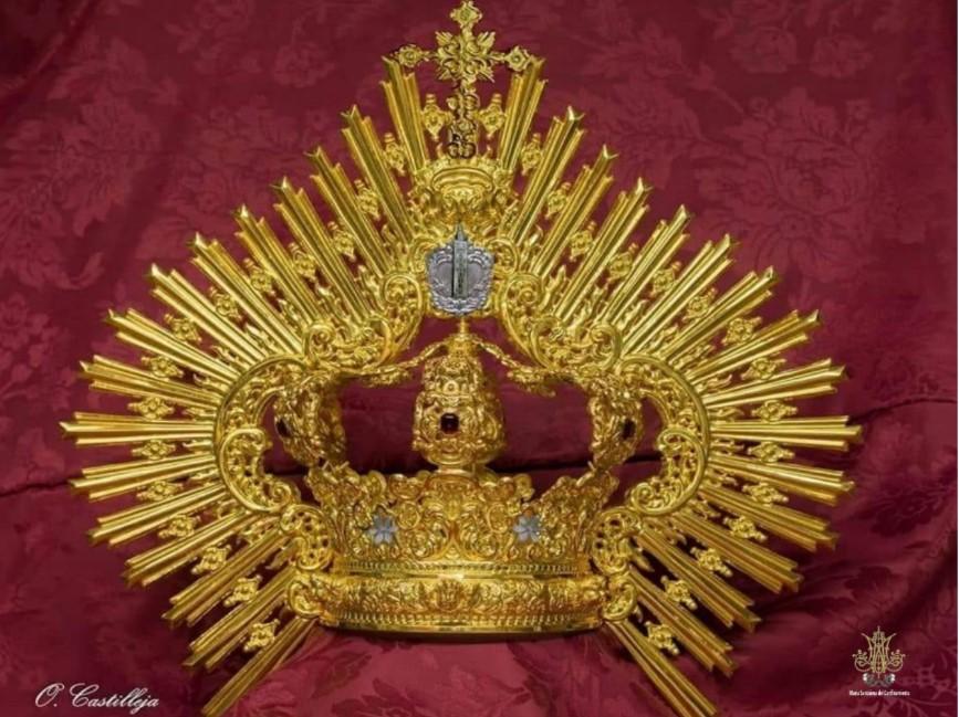 Imposición de una nueva corona a la Virgen del Confinamiento