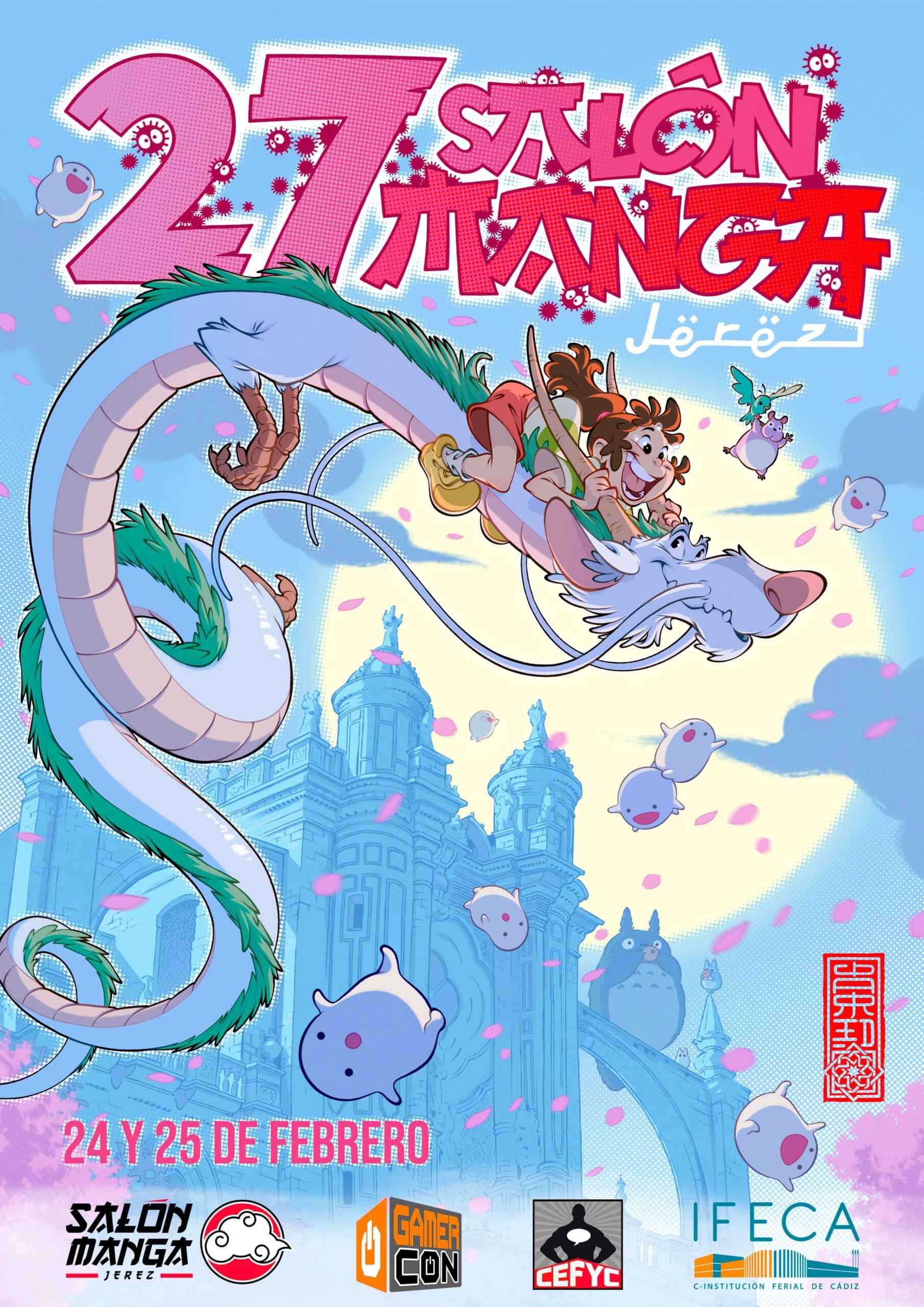 Presentado el cartel oficial del 27º Salón Manga de Jerez: Año del Dragón