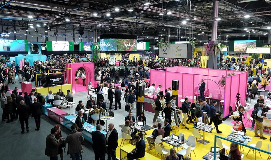 El pabellón de Andalucía en la pasada edición de FITUR acumuló casi 6.000 reuniones de trabajo