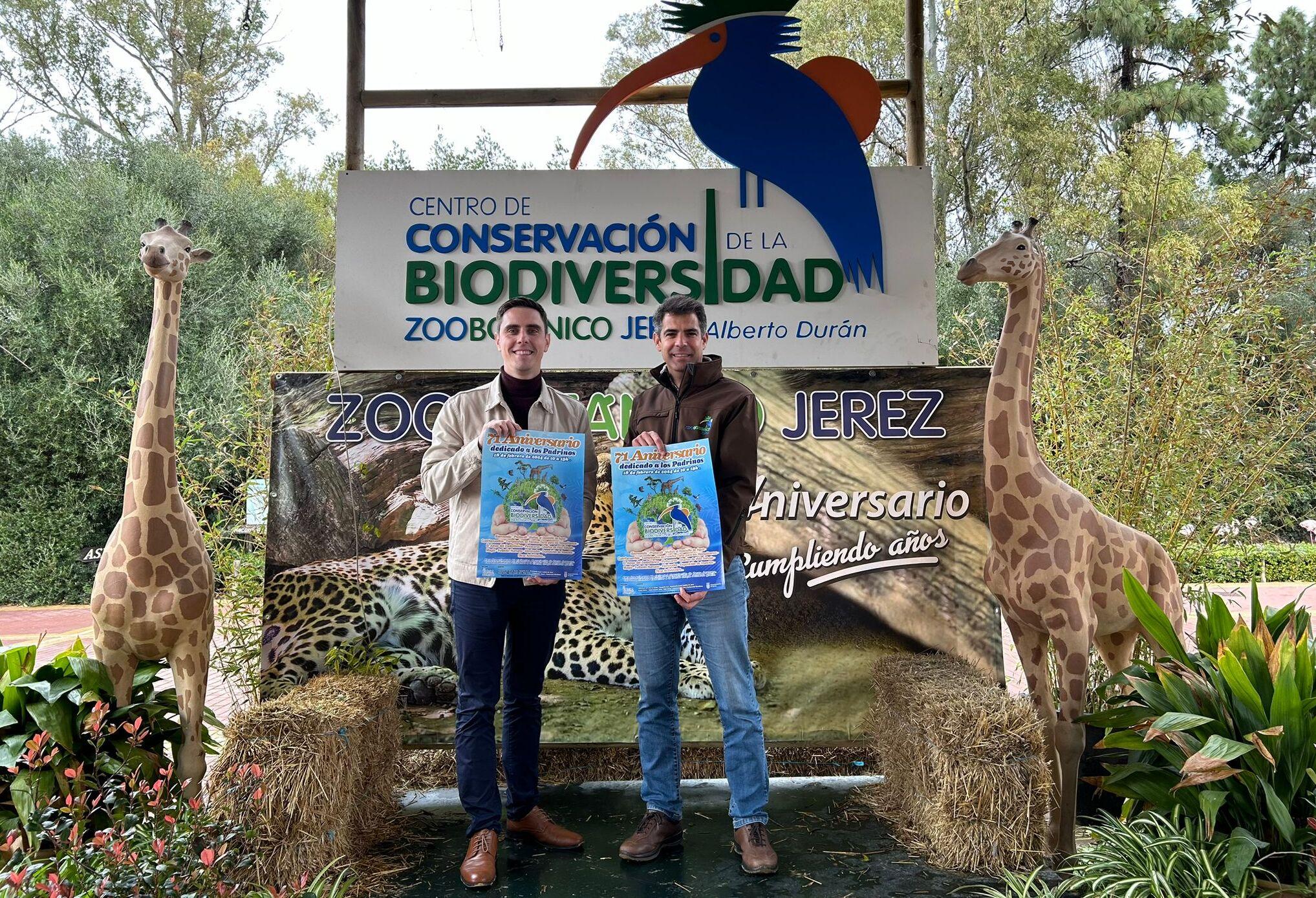 El Centro de Conservación de la Biodiversidad Zoobotánico celebra este domingo su 71 aniversario con una gran fiesta