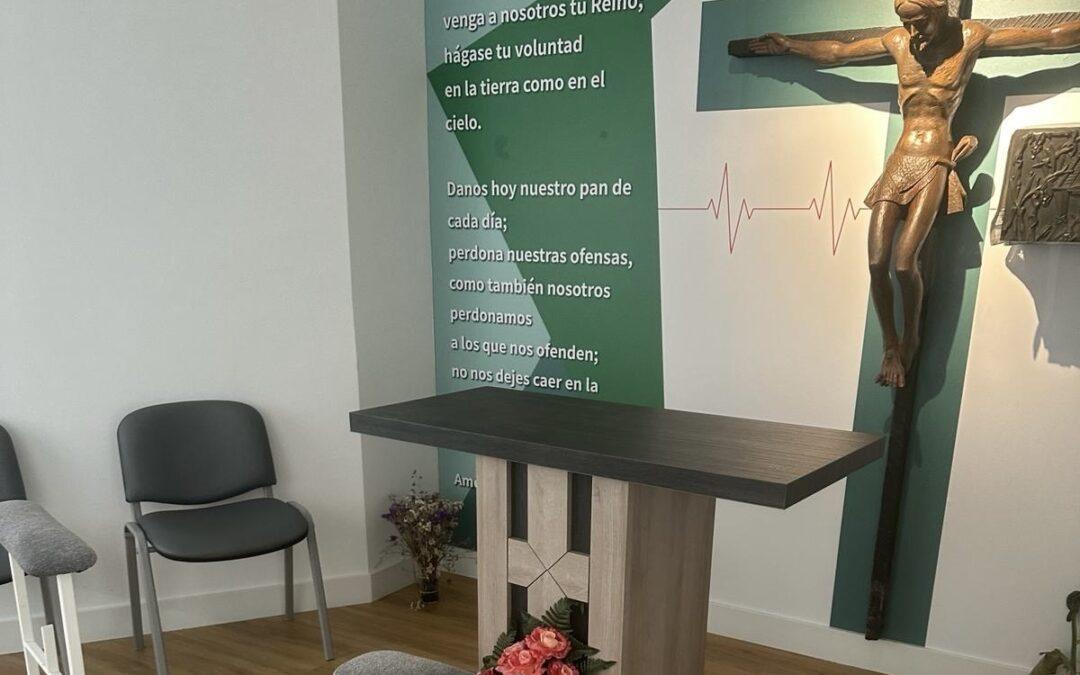 El Hospital de Jerez de la Frontera retoma la misa diaria