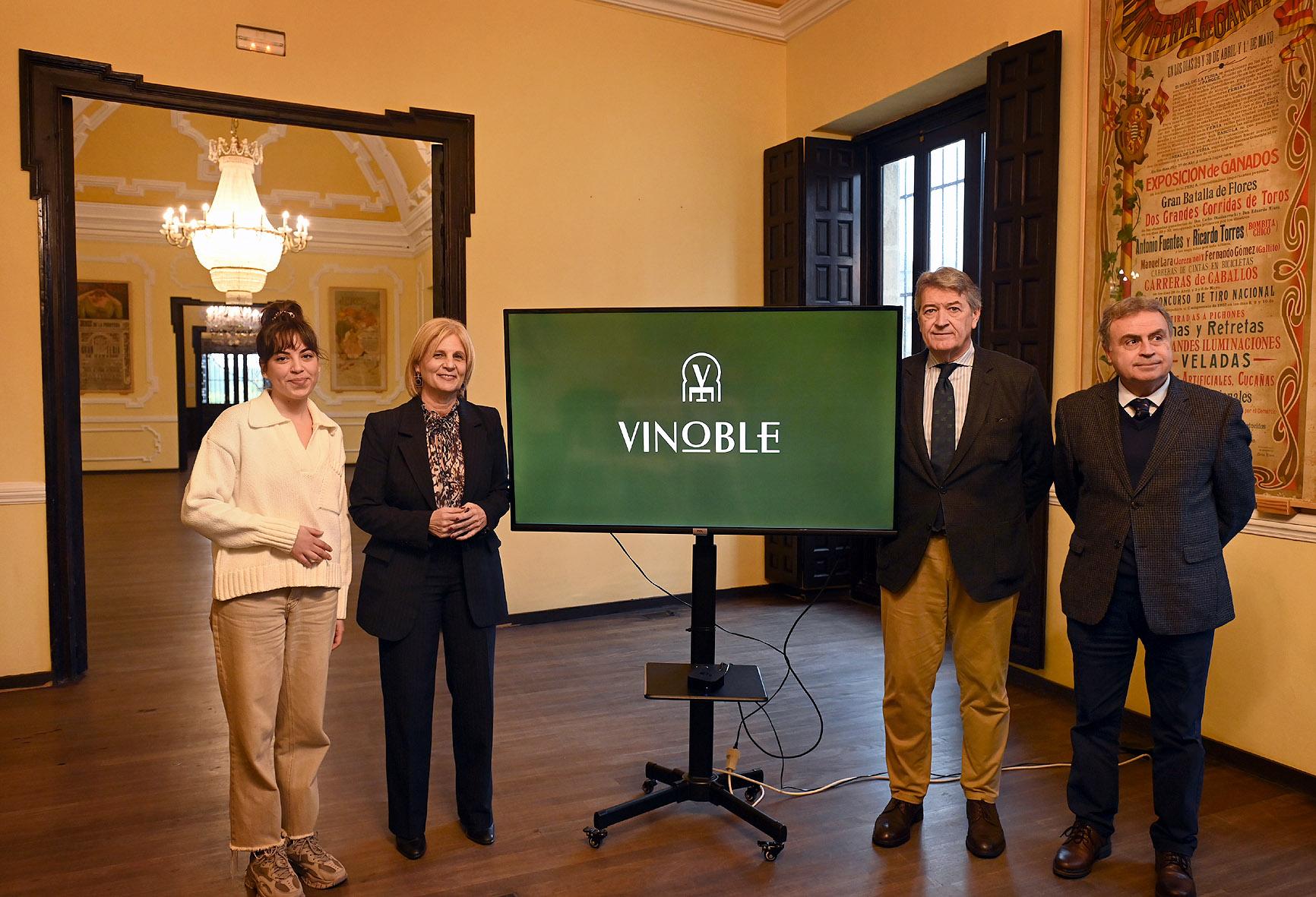 Vinoble renueva su imagen con un nuevo logotipo en el que destaca El Alcázar de Jerez