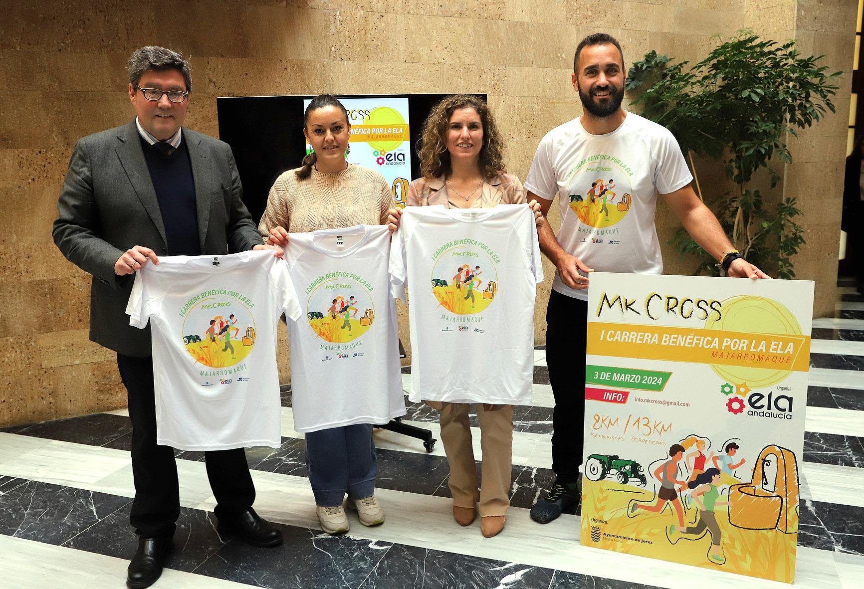 La MK Cross I Carrera Benéfica de Majarromaque a favor de la Asociación de Andaluza de ELA se celebrará el 3 de marzo