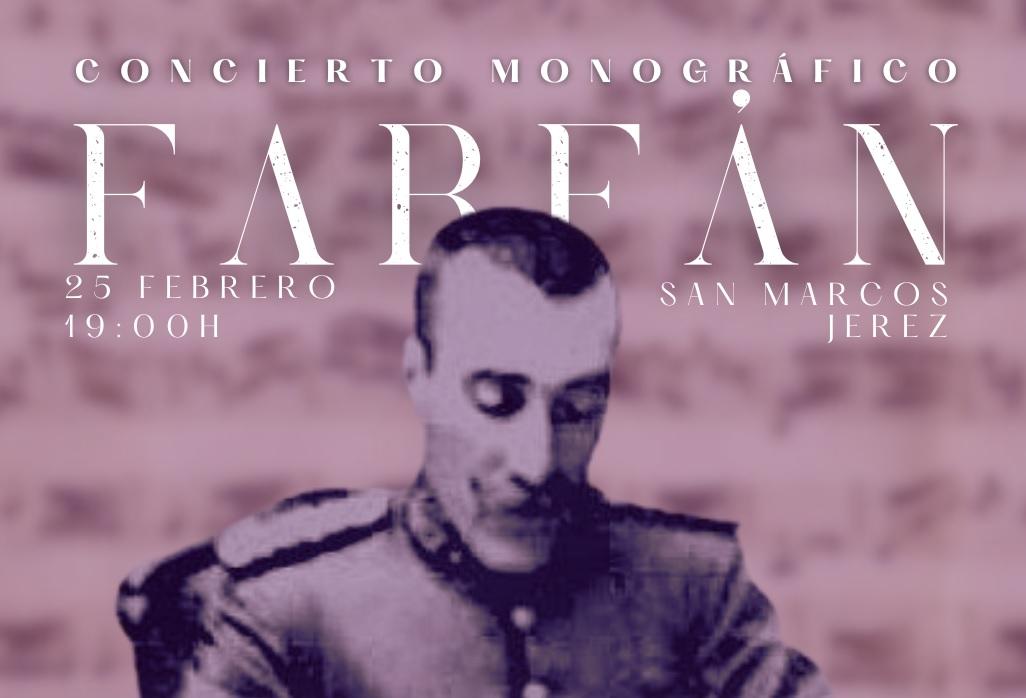 Concierto monográfico sobre López Farfán, en San Marcos