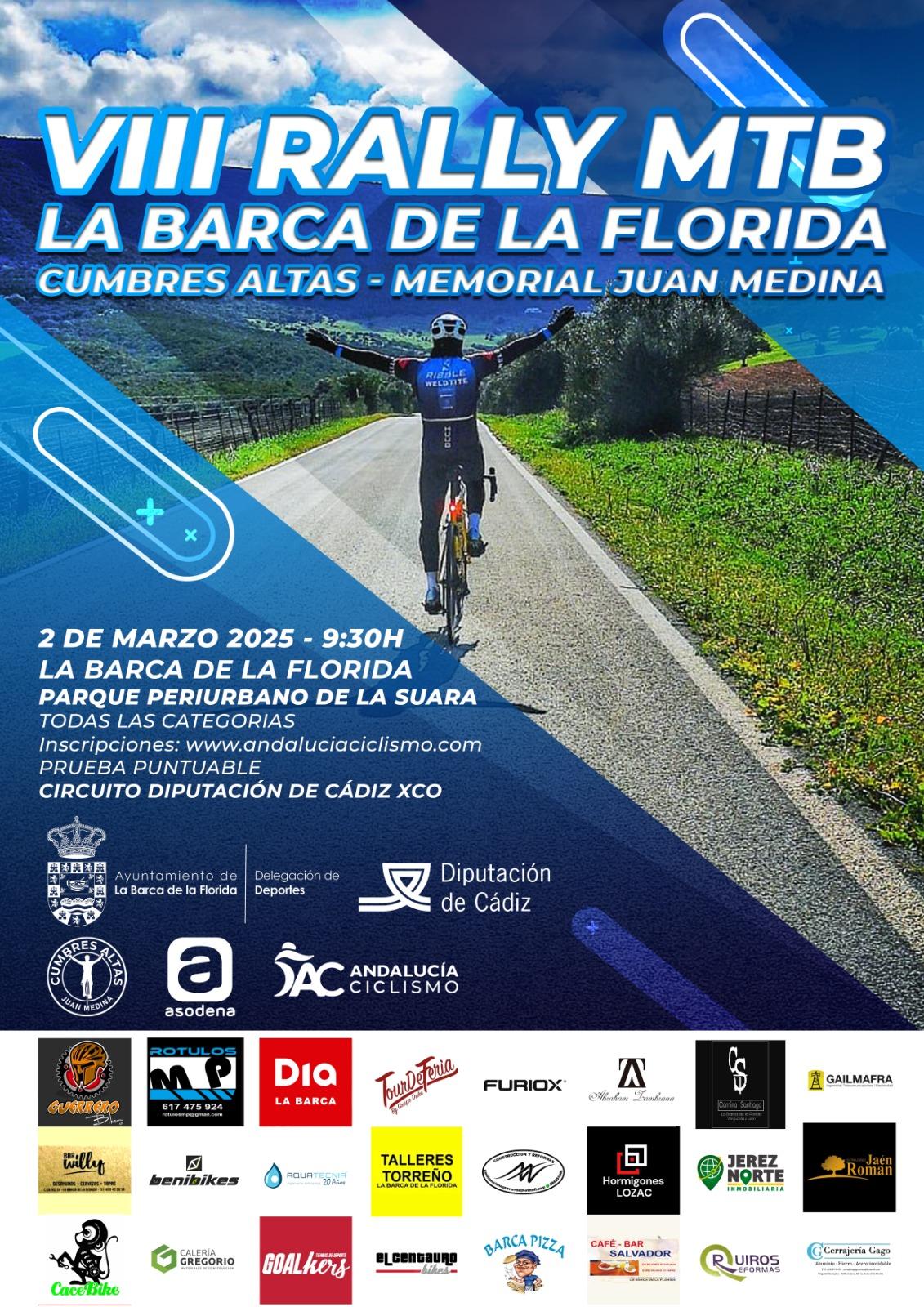 La Barca de la Florida, tercera cita del Circuito Diputación de ciclismo BTT XCO 2025