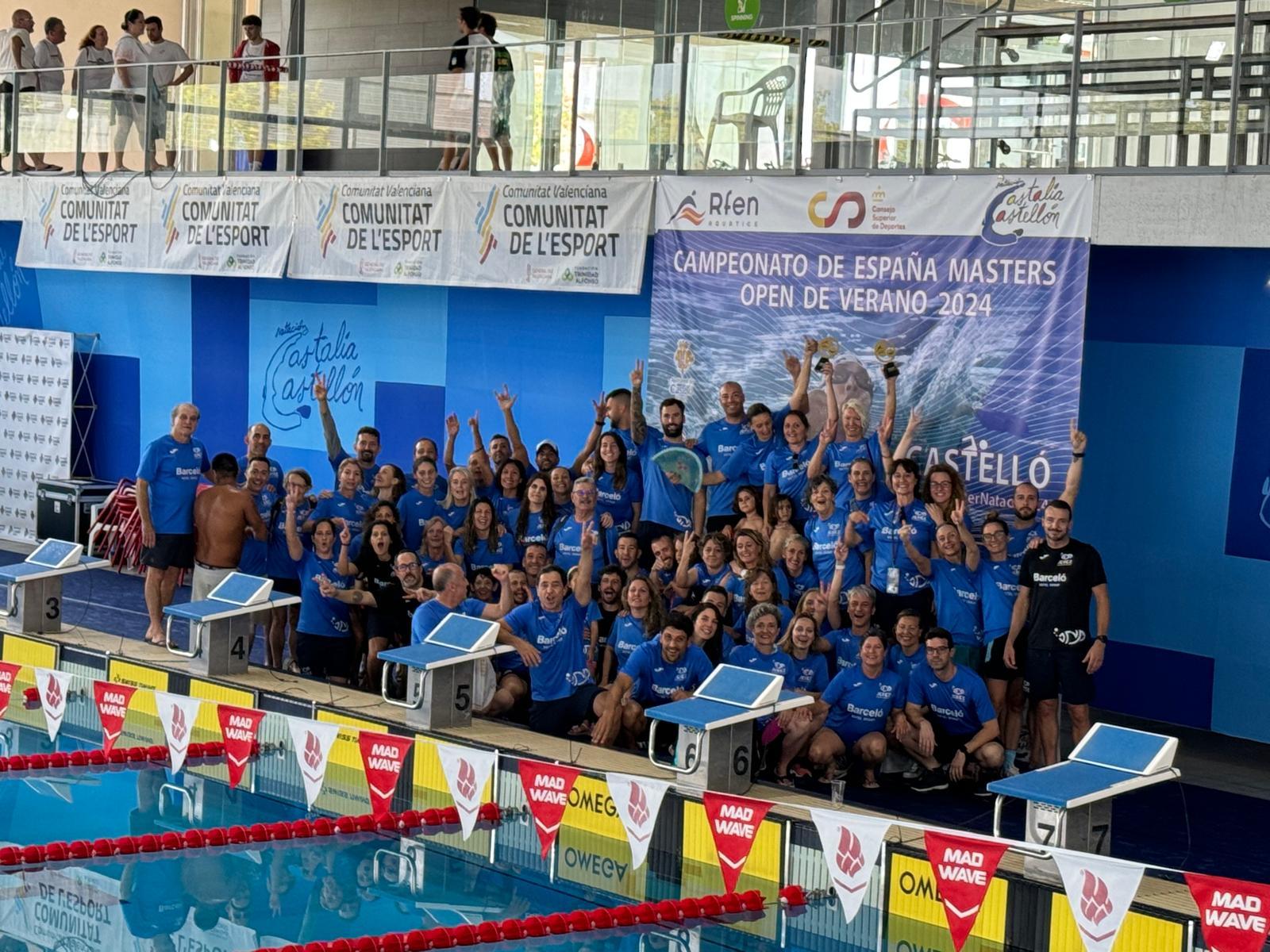 Jerez Natación Master defiende el título nacional ante 194 equipos desde este jueves