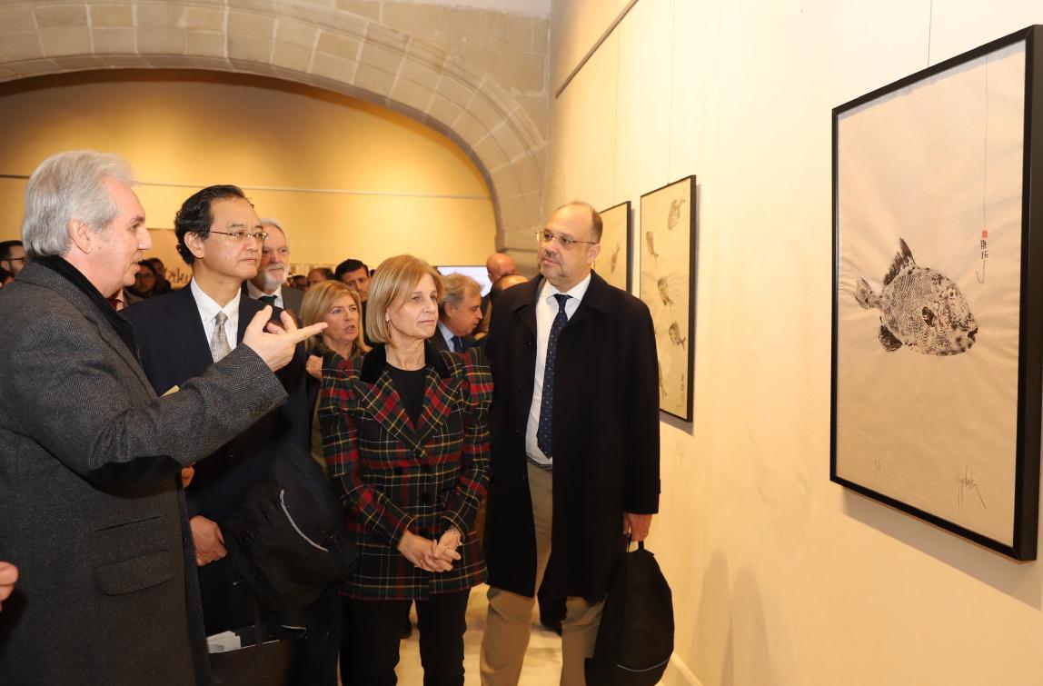 El embajador de Japón en España asiste en Jerez a la inauguración del ciclo 'De Oriente a Occidente: Japón en la UCA'