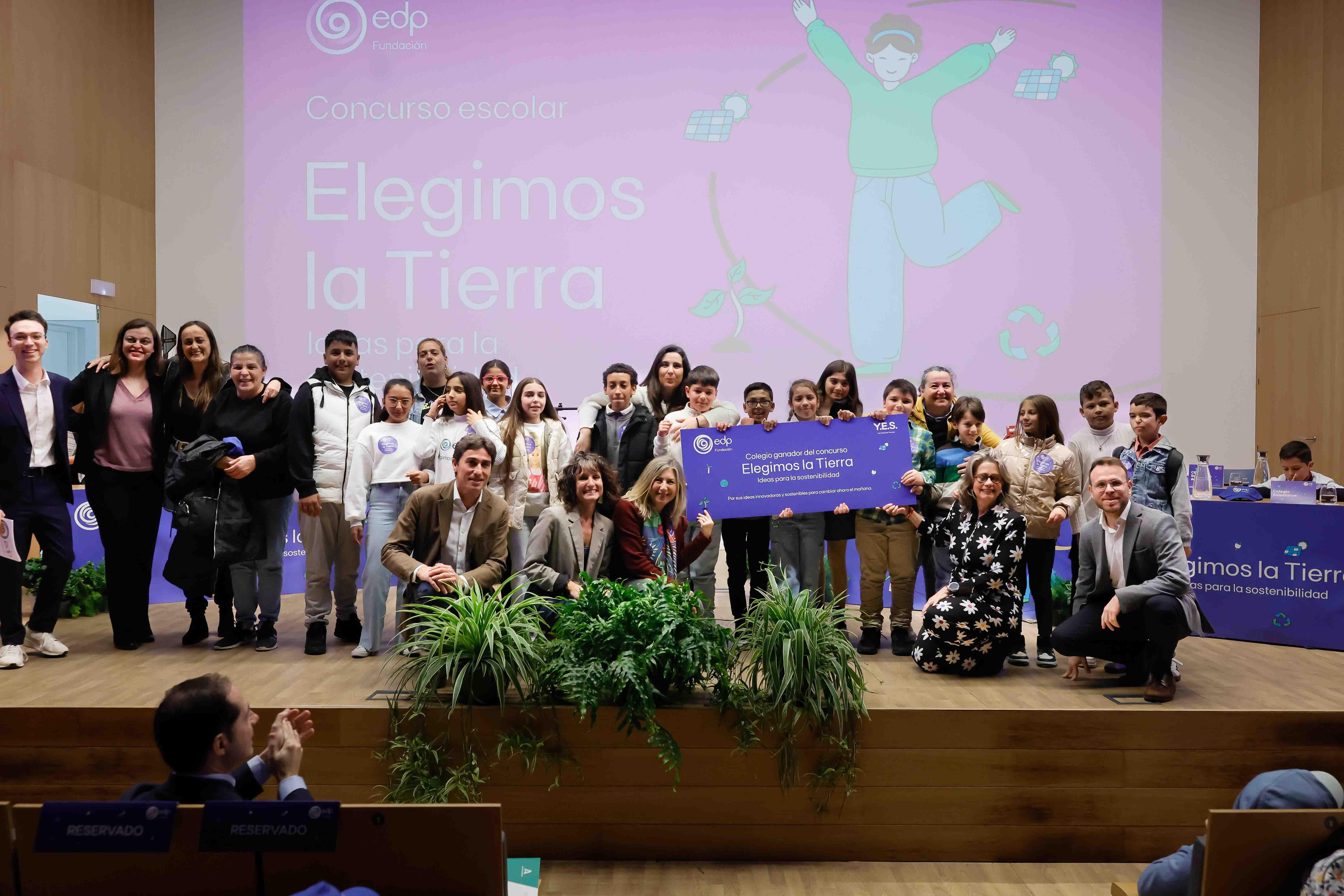 El Colegio San Vicente de Paúl de Jerez, ganador del concurso 'Elegimos la Tierra'