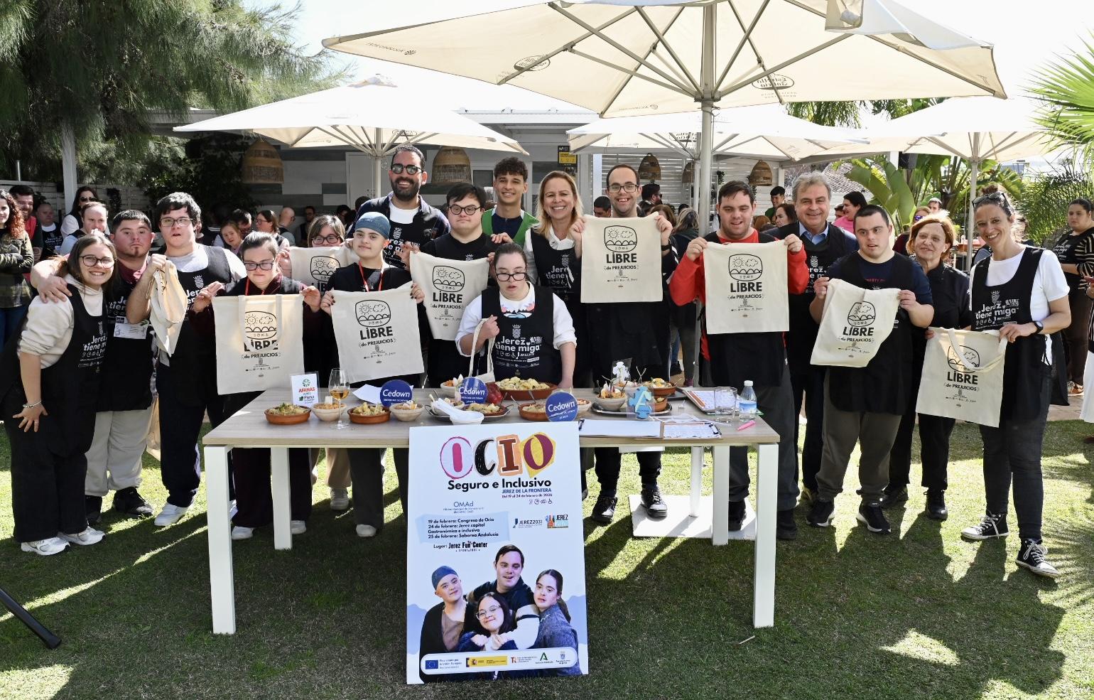 Jerez acoge un taller de cocina inclusiva dirigido a personas con discapacidad en el marco de la Capitalidad Española de la Gastronomía 