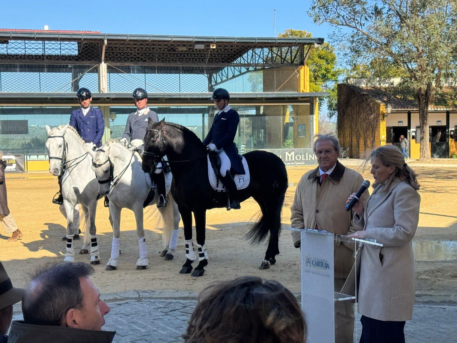 Emotivo homenaje a José Antonio Romero Haupold en la Yeguada Cartuja de Jerez
