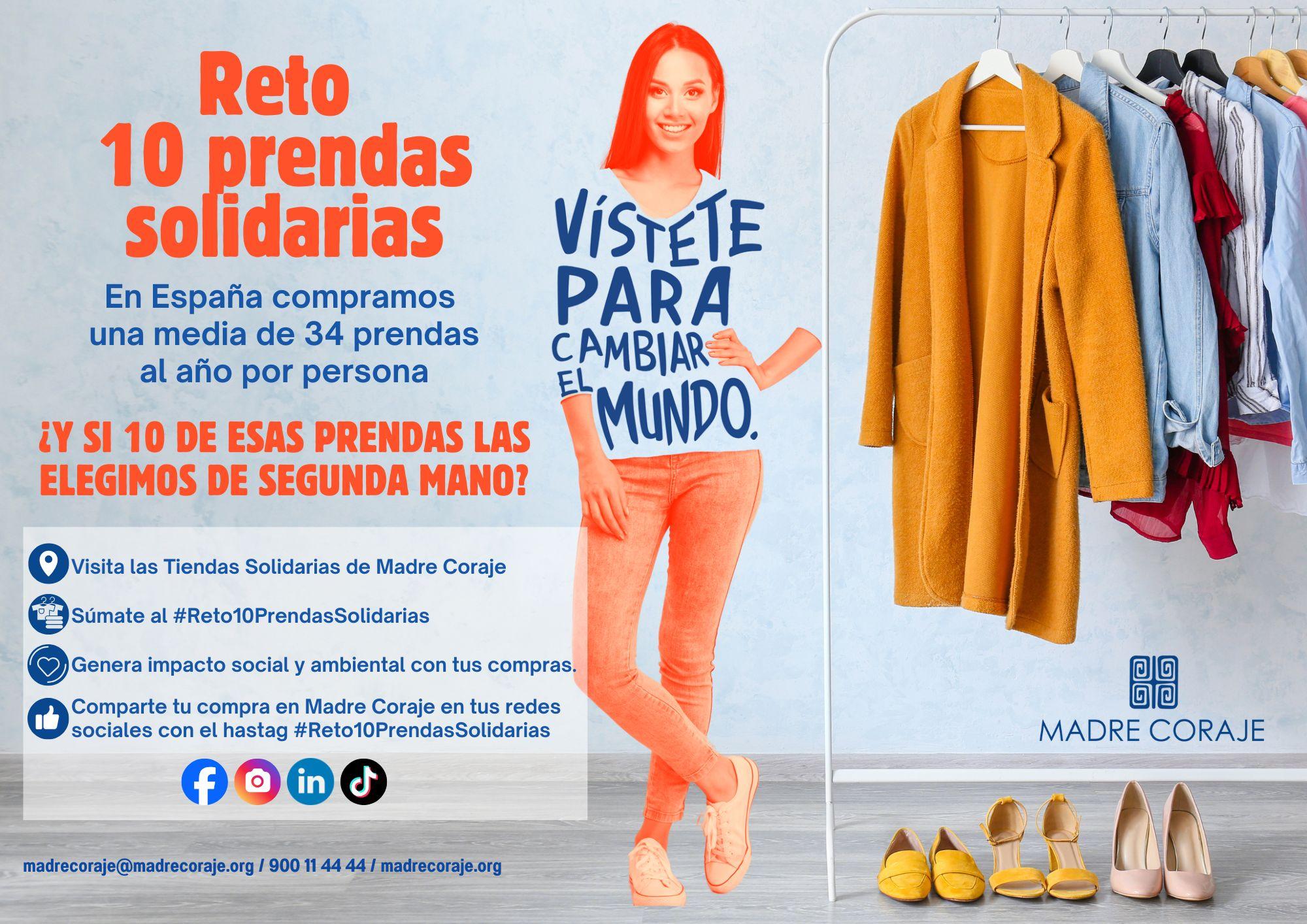 La Fundación Madre Coraje lanza un reto frente al consumo de moda
