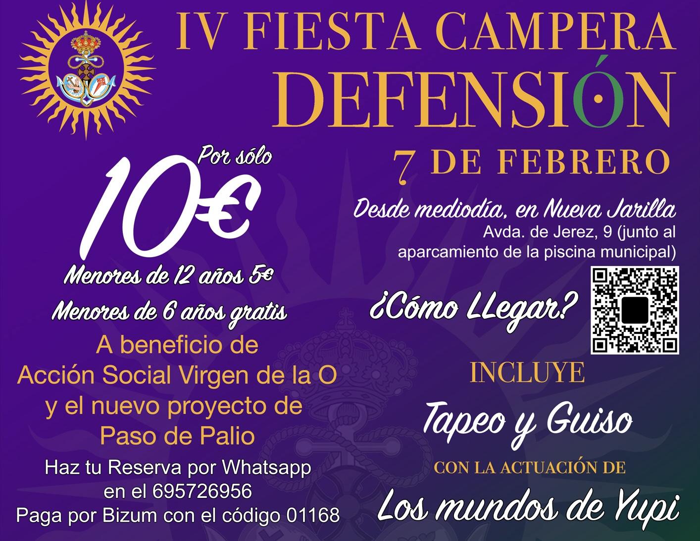 Un año más, fiesta campera de la Defensión