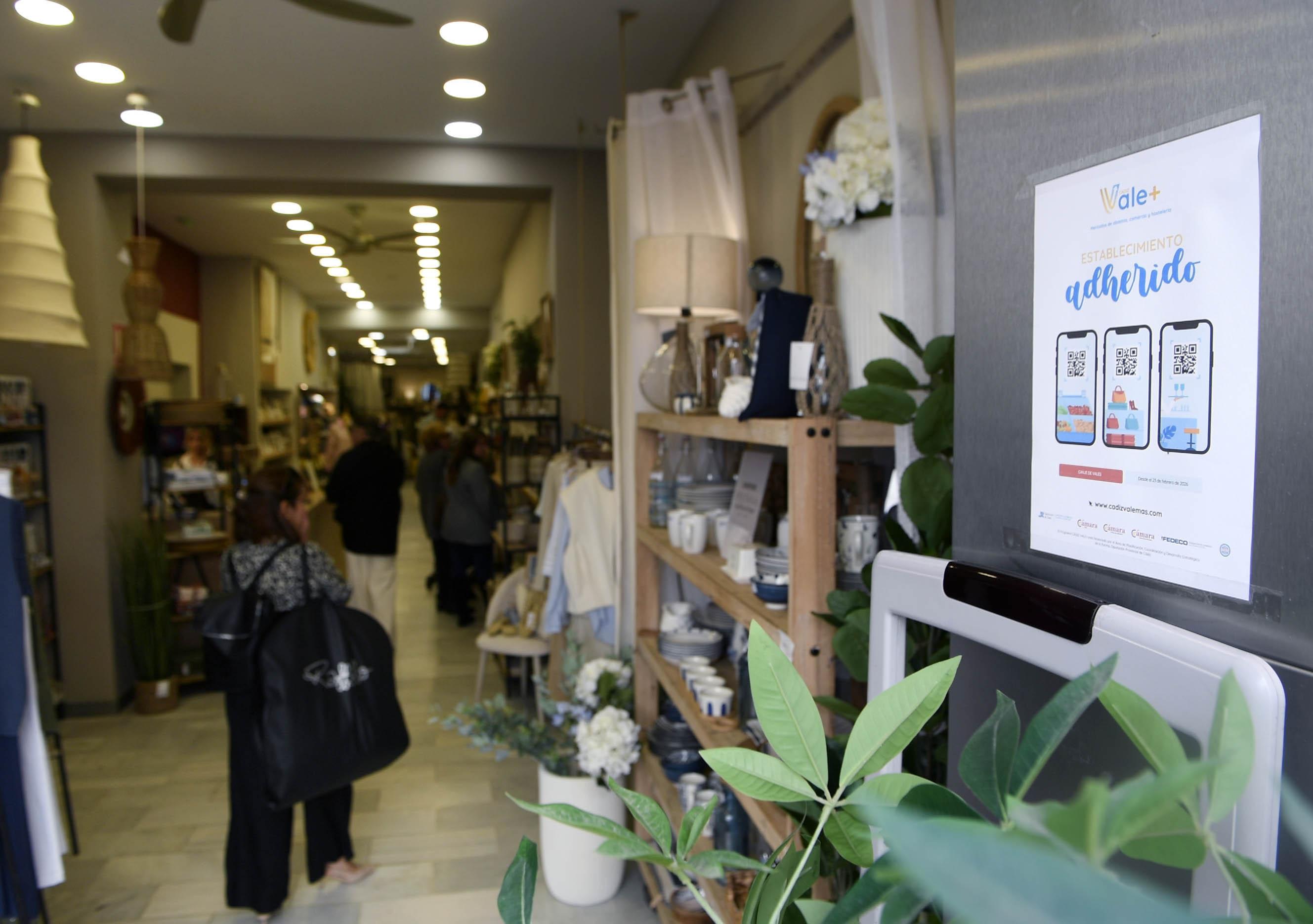Los 80.000 bonos de Cádiz Vale + son descargados por los consumidores en menos de 4 minutos