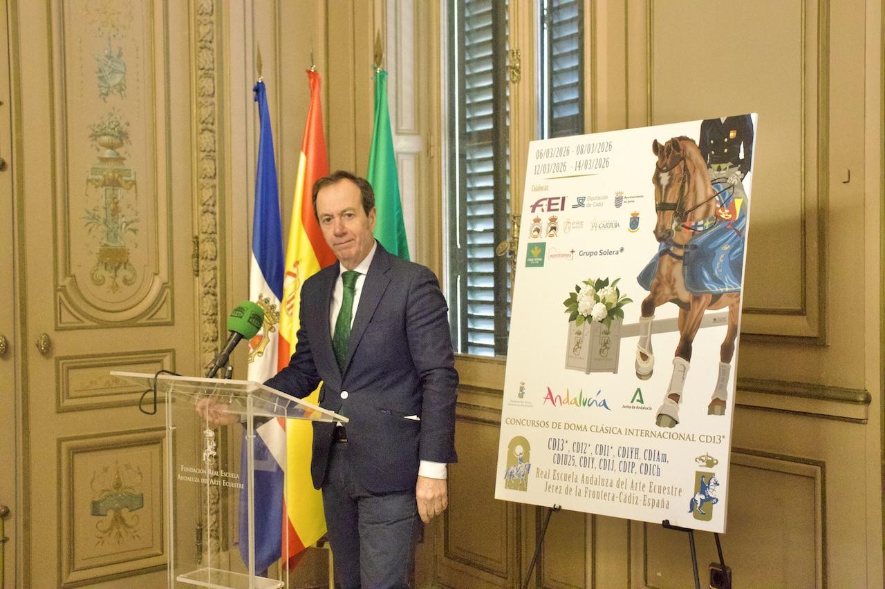 La Real Escuela de Jerez presenta los Concursos de Doma Clásica Internacional (CDI)