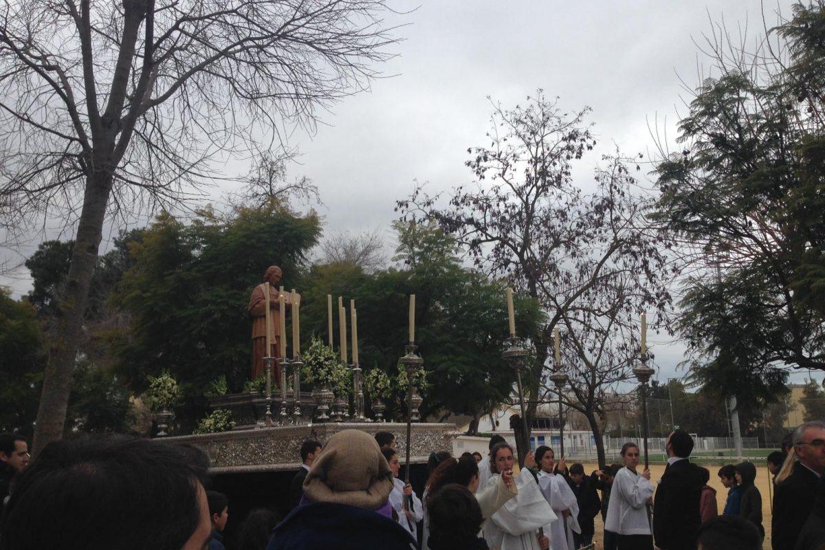 Las lluvias impiden la procesión del Beato Chaminade