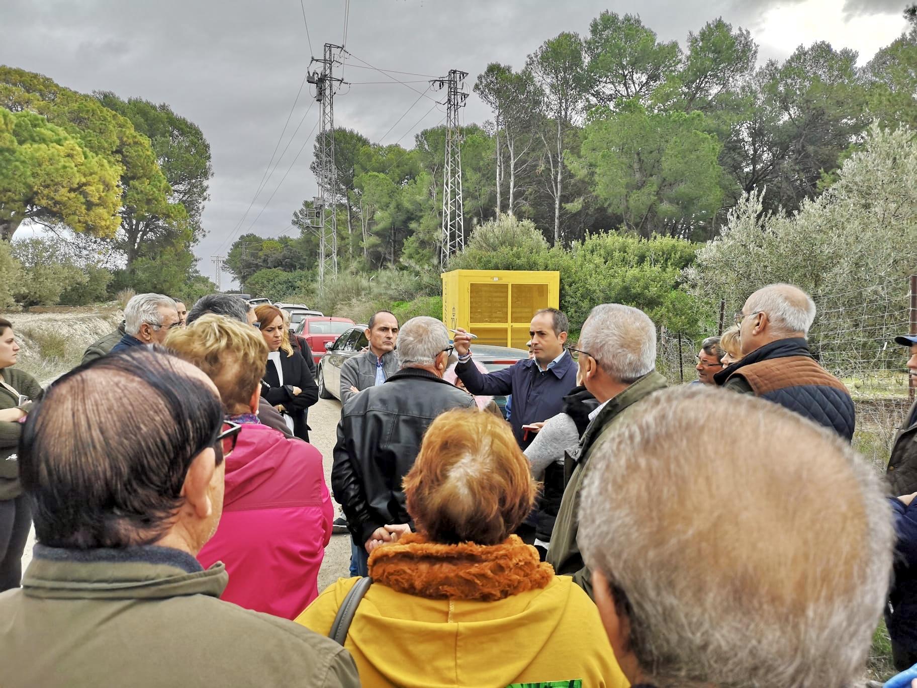 Saldaña valora positivamente que la Junta arregle los caminos de Cuartillos