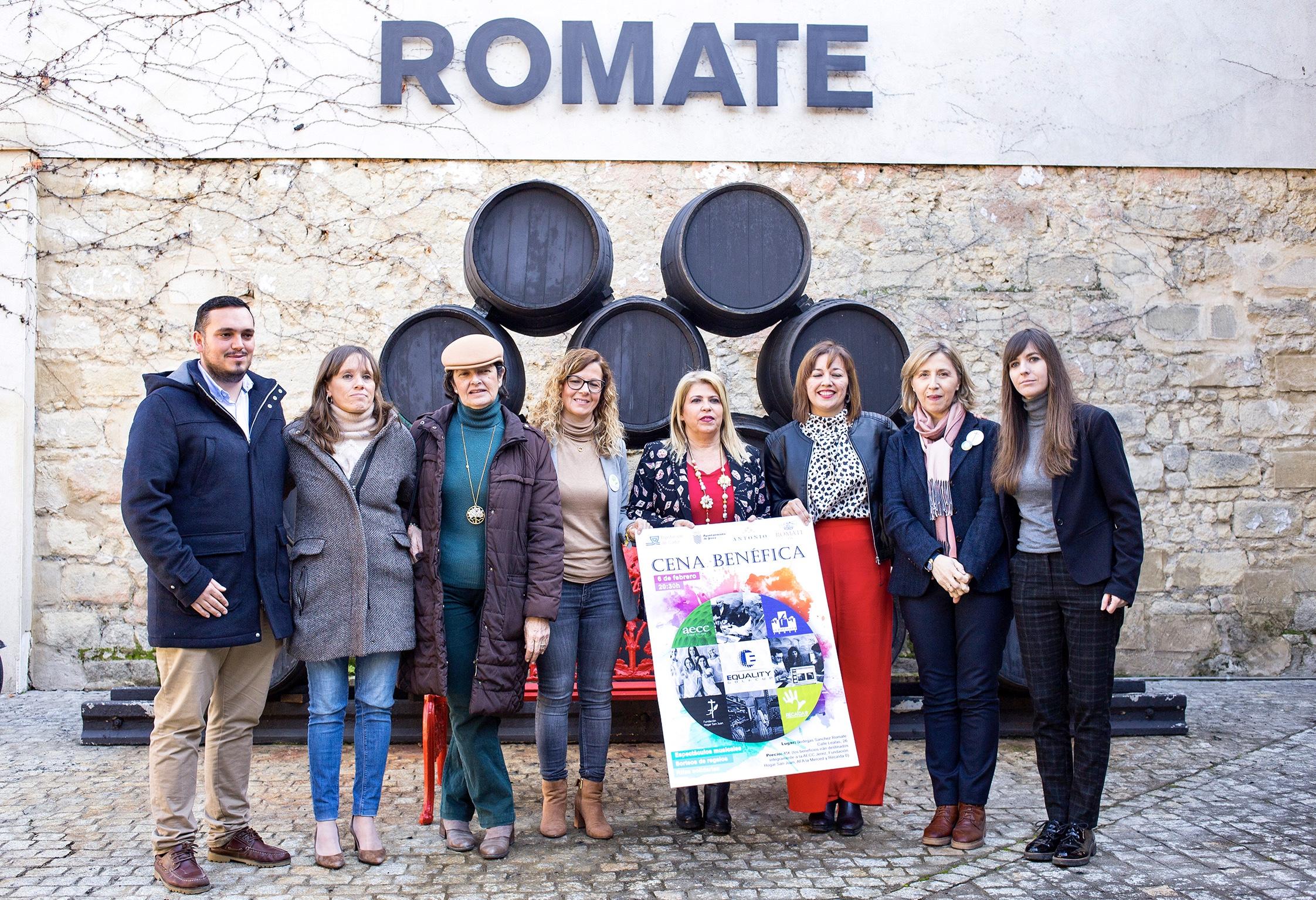 La cena benéfica del Circuito Equality Golf Cup se celebrará el 6 de febrero en Bodegas Sánchez Romate