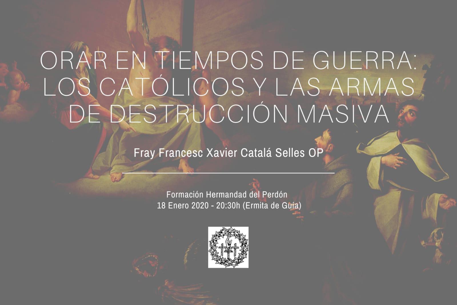 Conferencia de Fray Xavi en la Ermita de Guía