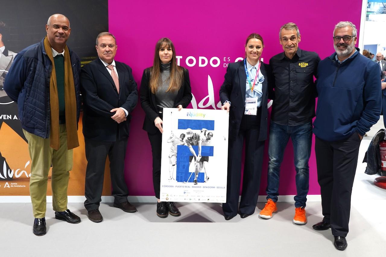 Andalucía Equality Golf Cup hace su puesta de largo en FITUR para promocionar el destino andaluz de forma solidaria y sostenible
